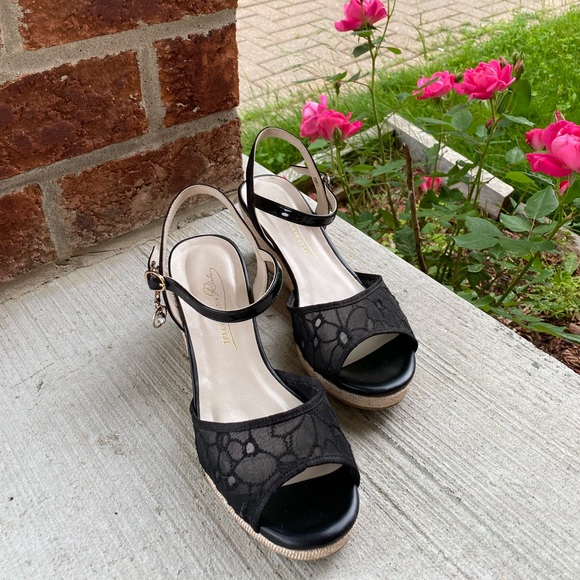 Jelly Beans Riche sandals Women’s Size 6.5M - Picture 2 of 5